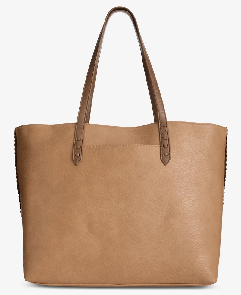 Style & Co Braided-Edge East West Large Tote, Macy's Exclusive