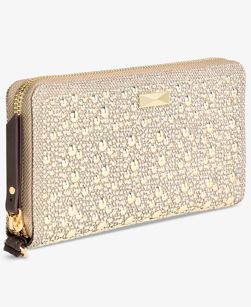 I.n.c. International Concepts Hazell Bloom Studded Zip-Around Wallet, Macy's Exclusive