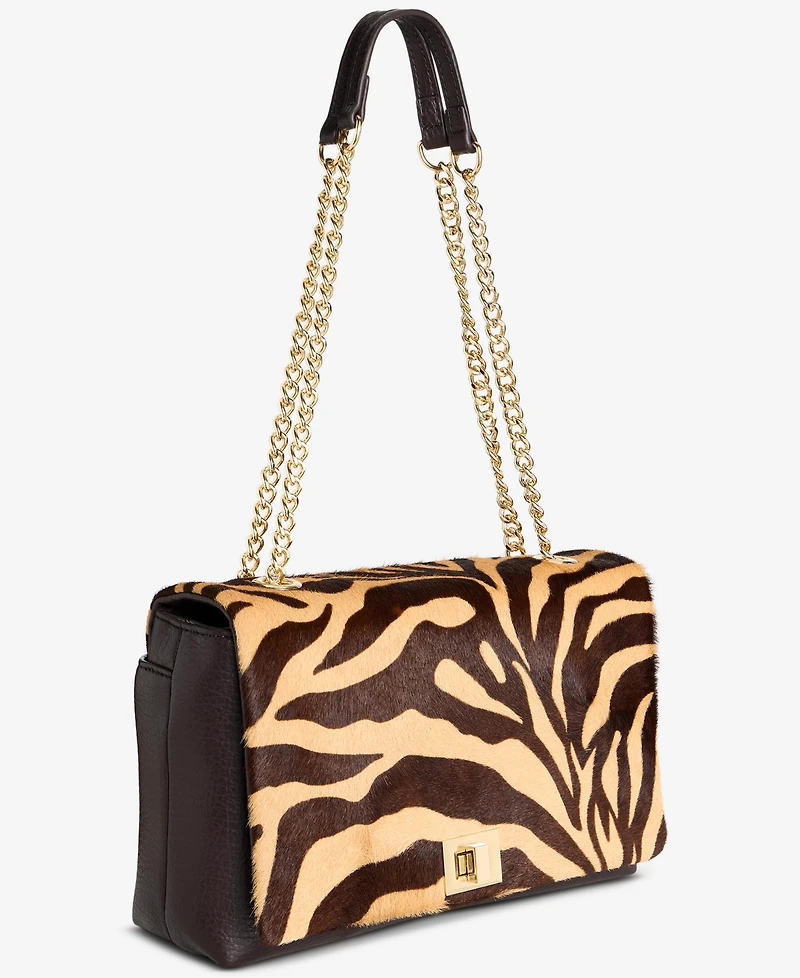 I.n.c. International Concepts Soft Ajae Zebra-Print Shoulder Bag, Macy's Exclusive