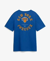 Fanatics Men's Blue New York Knicks Forever Legacy Cotton T-Shirt