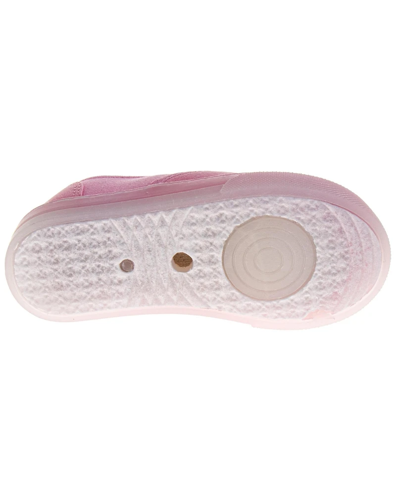 Minnie Mouse Girl's (7-12) Slip On Canvas Girls Polka Dot No Lace Everyday Wear Comfortable Durable Sole