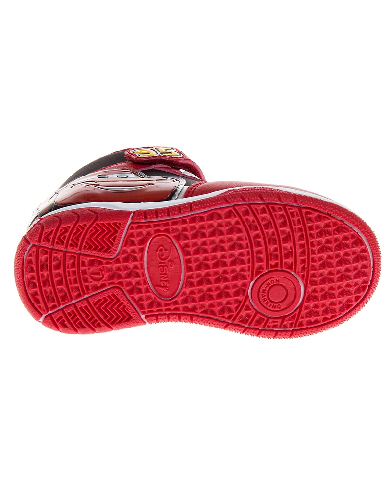 Disney Boy's (6-12) Pixar Lightning McQueen High-Top Sneakers