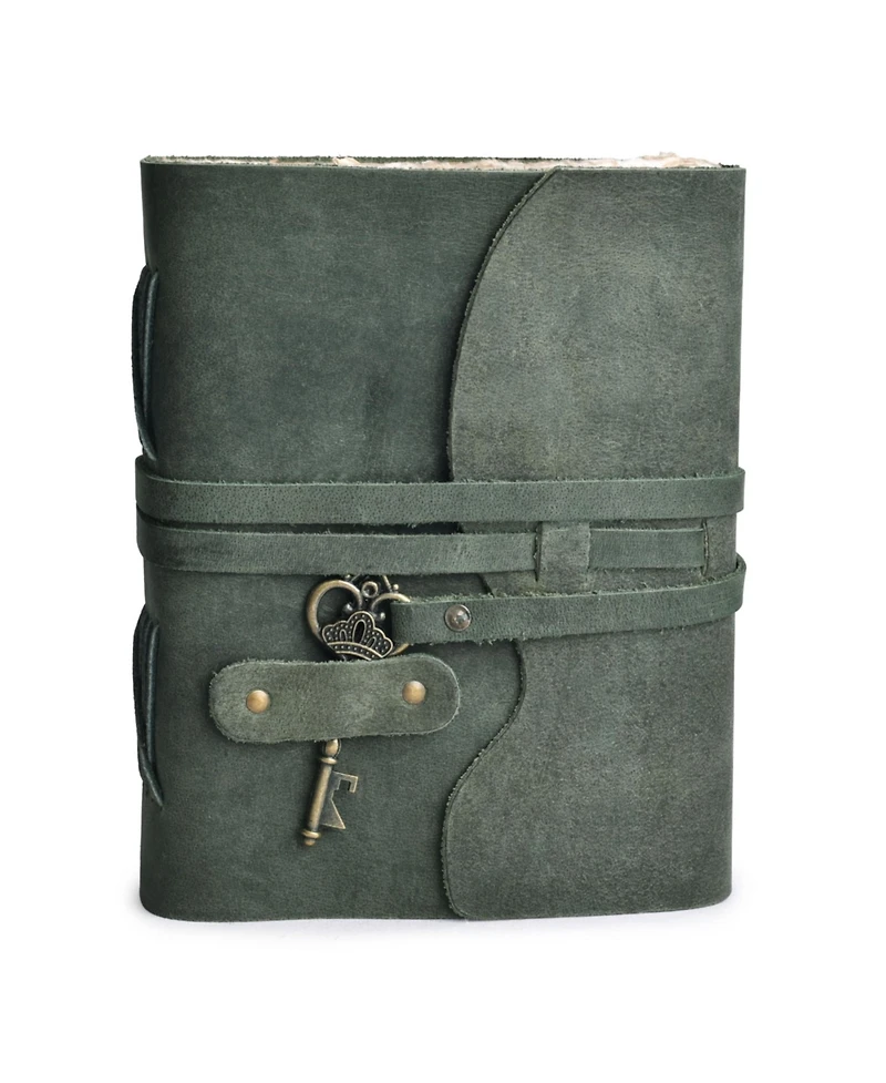 Gnuadz Vintage Handmade Deckle Edge Journal Key Closure