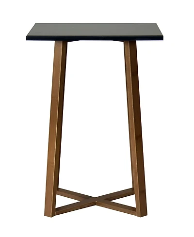 Fairway Avenue Home 23.4" Bamboo Wood Square Plant Table
