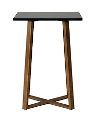 Fairway Avenue Home 23.4" Bamboo Wood Square Plant Table