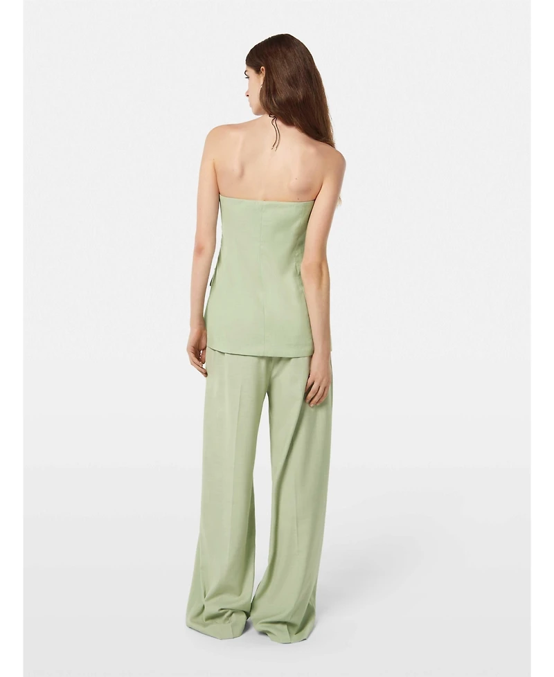 Scotch & Soda Women's Tailored Strapless Bodice Top