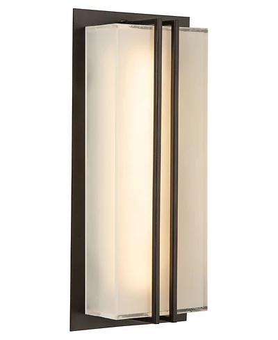 Artcraft Lighting Sausalito 11.81" Metal Vertical Stripes Led Outdoor Wall Light