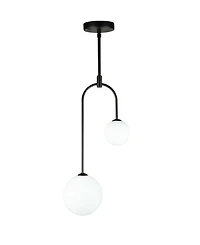 Artcraft Lighting Comet 10" Metal 2-Light Pendant