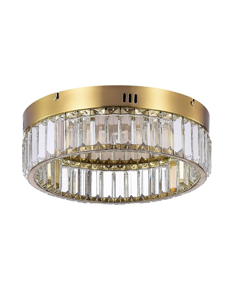 Artcraft Lighting Stella 13.75" Metal Single Tier Led Flush Mount