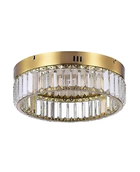 Artcraft Lighting Stella 13.75" Metal Single Tier Led Flush Mount