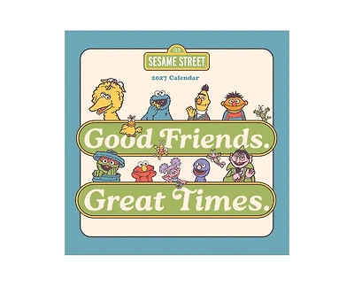 Tf Publishing Paper Goods 2027 Sesame Street Wall
