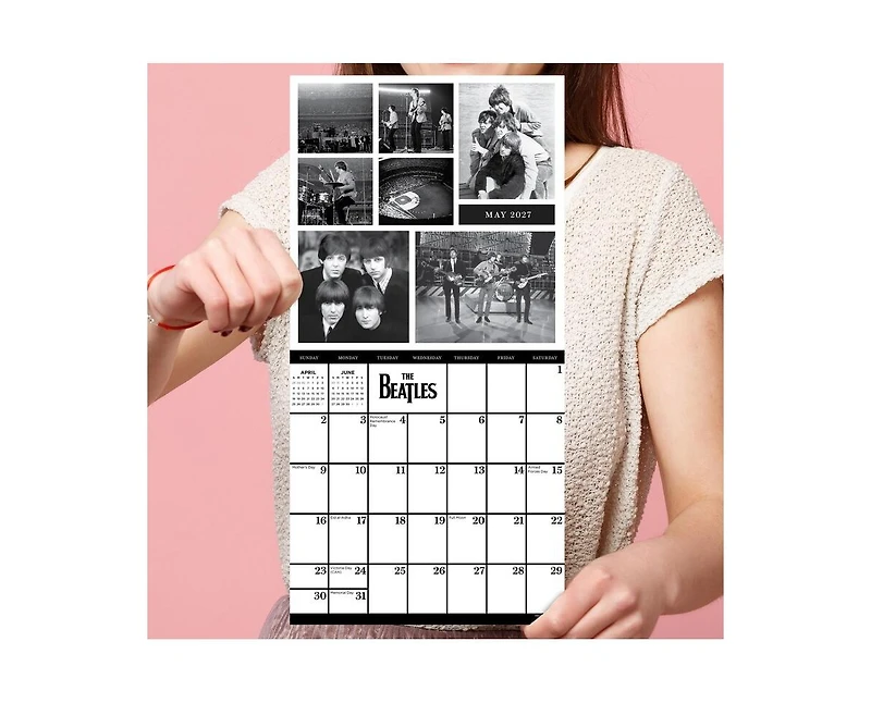 Tf Publishing Paper Goods 2027 The Beatles Mini Calendar