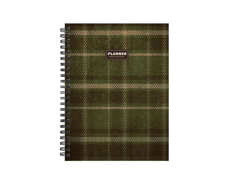 Tf Publishing Paper Goods 2027 Rugged Patch Medium Weekly Monthly Planner