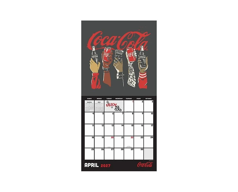 Tf Publishing Paper Goods 2027 Mixtape Wall Calendar
