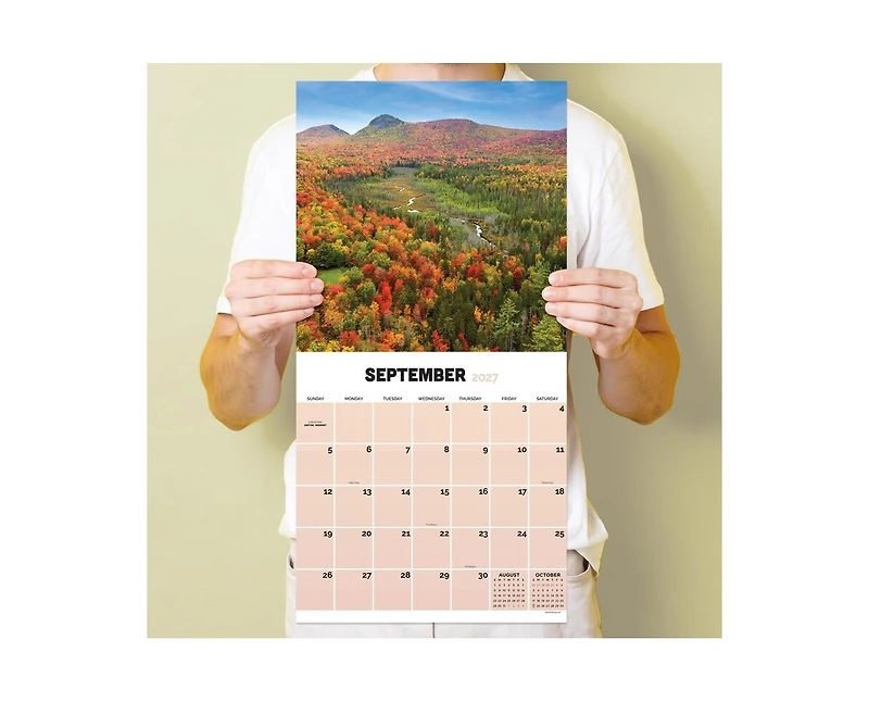 Tf Publishing Paper Goods 2027 Seasons Wall Calendar