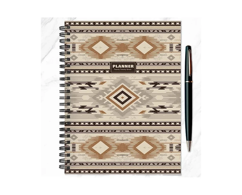 Tf Publishing Paper Goods 2027 Aztec Medium Weekly Monthly Planner