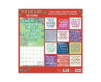 Tf Publishing Paper Goods 2027 Play Like A Girl Wall Calendar