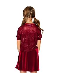 Deux par Little and Big Girl 6-14 Fake Layering Top