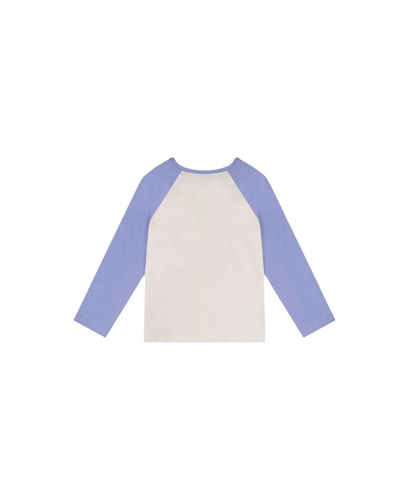 Deux par Little and Big Girl 6-12 Raglan Organic Cotton T-Shirt