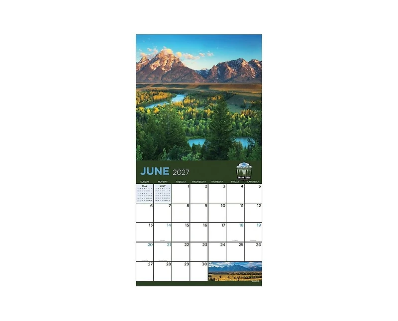Tf Publishing Paper Goods 2027 National Parks Wall Calendar