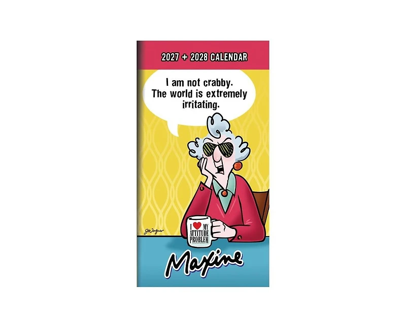 Tf Publishing Paper Goods 2027-2028 Maxine Small Monthly Pocket Planner