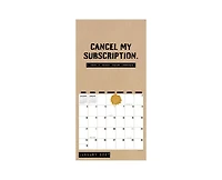 Tf Publishing Paper Goods 2027 Anti-Affirmations Wall Calendar