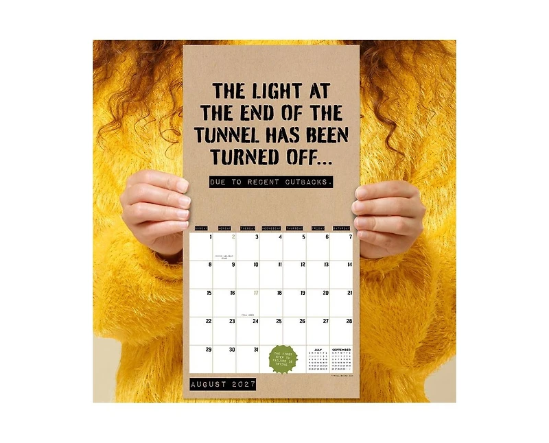Tf Publishing Paper Goods 2027 Anti-Affirmations and Sarcasm Mini Calendar