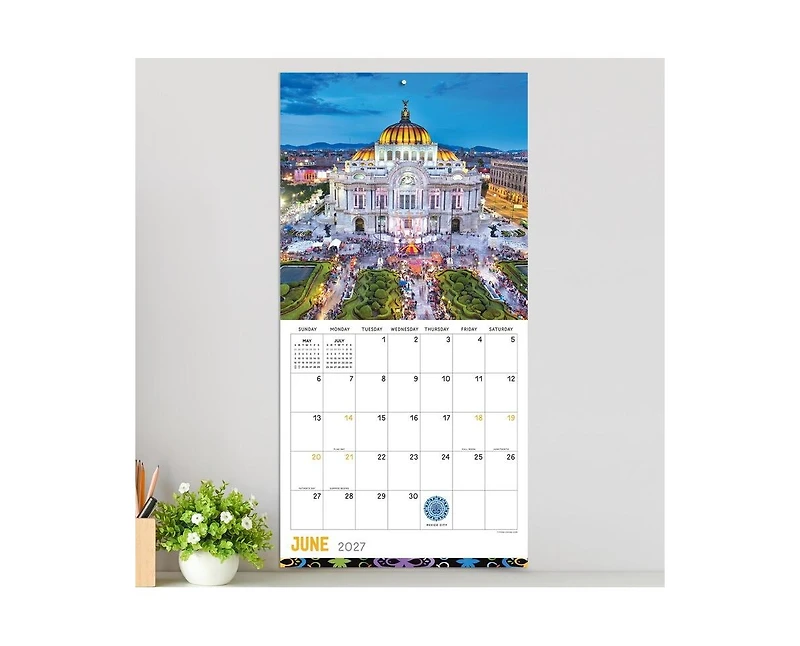 Tf Publishing Paper Goods 2027 Mexico Wall Calendar