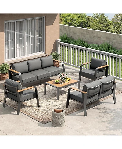 gaomon Seats Outdoor Patio Furniture Set