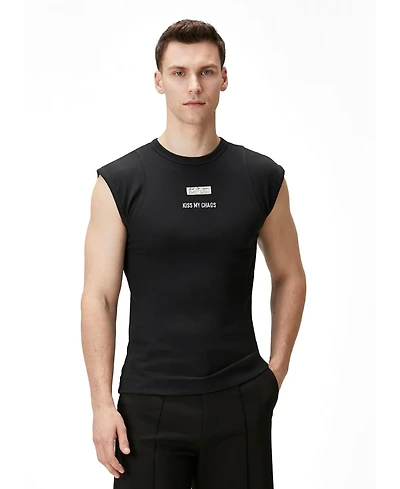 Pcfg Men's Rib Tank Top with Patch