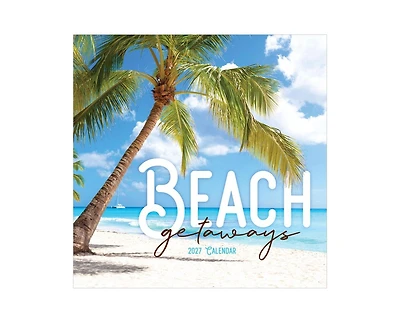 Tf Publishing Paper Goods 2027 Beaches Wall Calendar