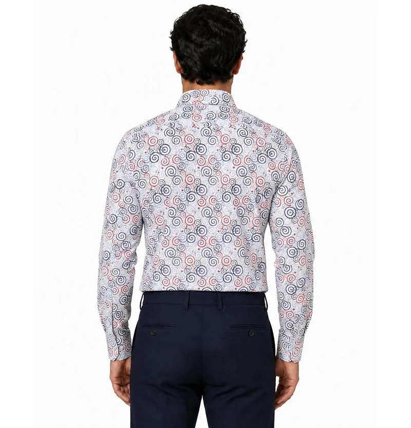 Elie Balleh Men's Slim Fit Button-Down Shirt