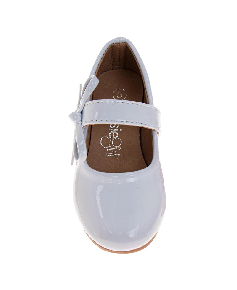 Kensie Girl Girl's (5–10) Bow Slip-On Ballet Flats