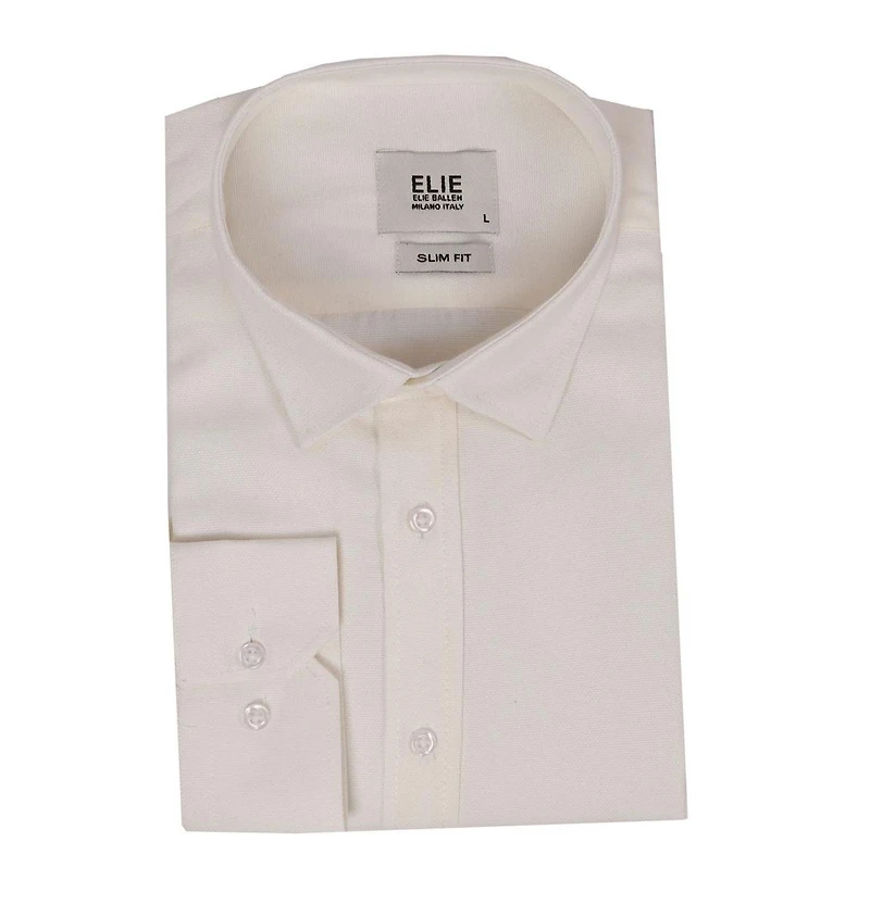 Elie Balleh Men's Slim Fit Button-Down Shirt