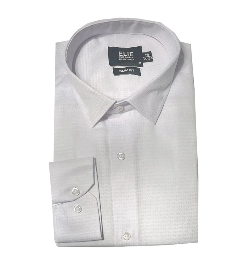 Elie Balleh Men's Slim Fit Baby Button-Down Shirt