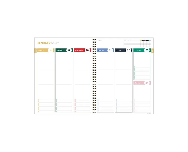 Tf Publishing Paper Goods 2027 On the Stripe Large Weekly Monthly Planner