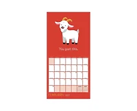 Tf Publishing Paper Goods 2027 Puns of Fun Wall Calendar