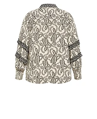City Chic Women's Plus Dreamweaver Shirt