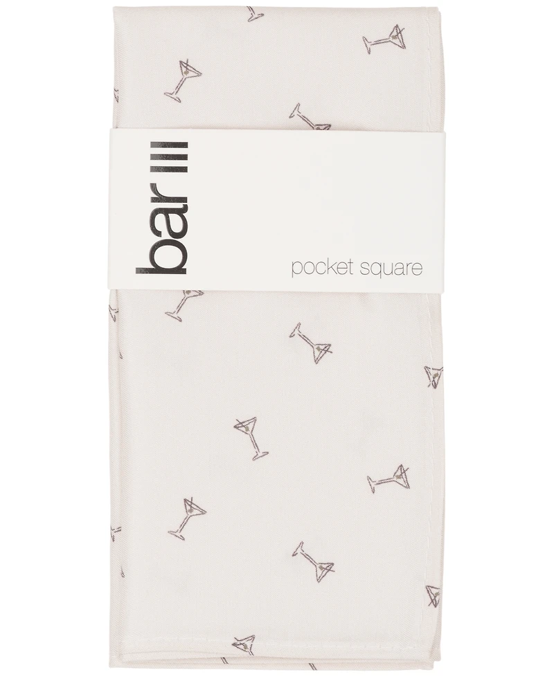 Bar Iii Men's Viscose Pocket Square, Macy's Exclusive