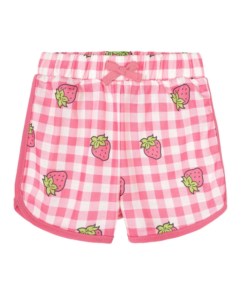 Strawberry Shortcake Girls 5-12 2-Piece T-Shirt and Dolphin Shorts Set