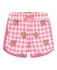 Strawberry Shortcake Girls 5-12 2-Piece T-Shirt and Dolphin Shorts Set
