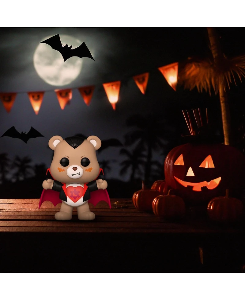 Funko Pop Movies: Universal Monsters x Care Bears Tender Heart Bear as Dracula