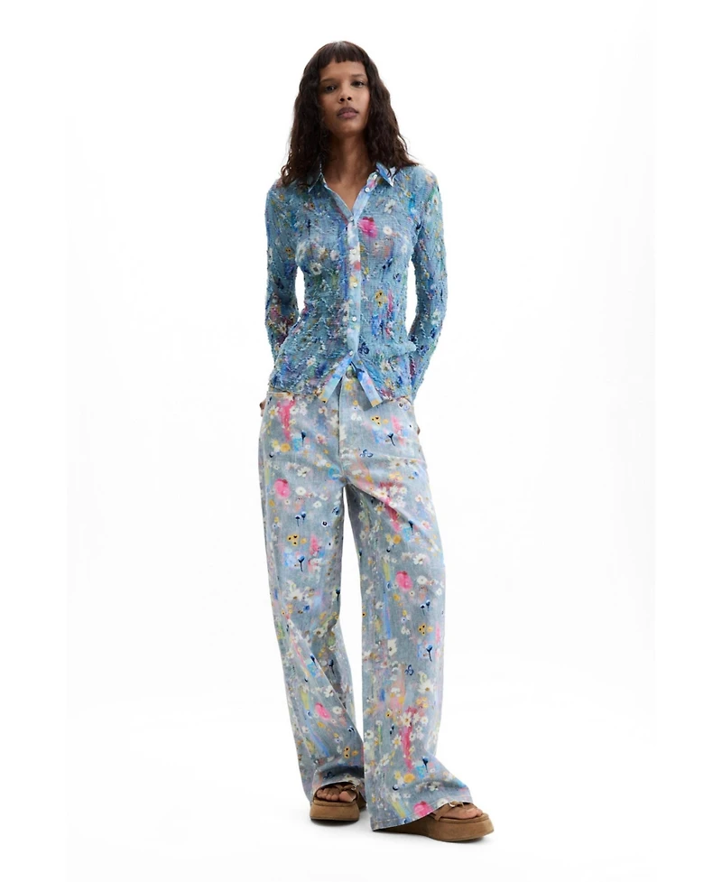 Desigual Women's Floral print shirt