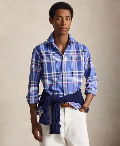 Polo Ralph Lauren Men's The Iconic Rumple Texture Shirt