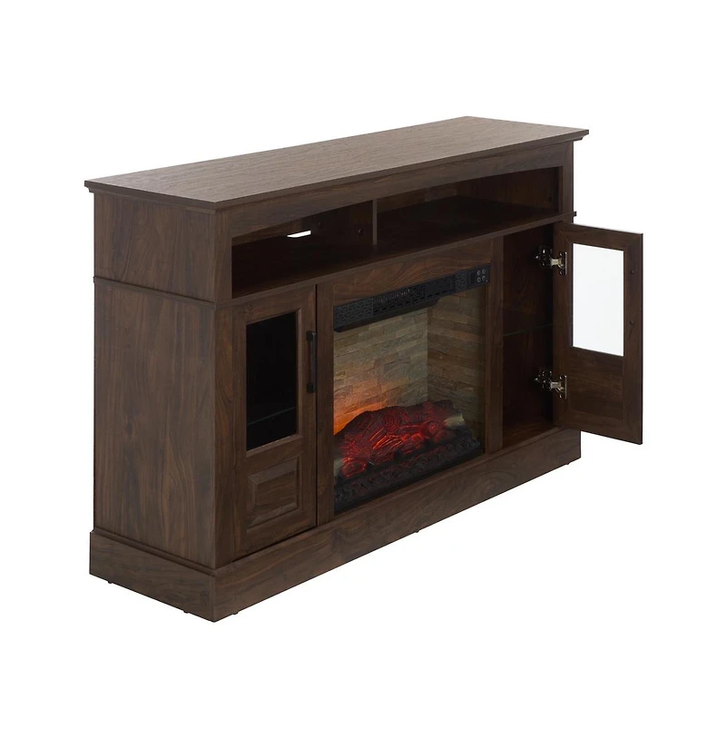 Augusta Home Tom 2 Door Wood Fireplace
