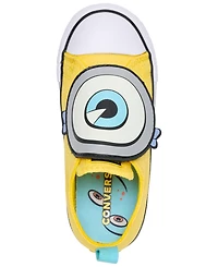 Converse Toddler Kids' Chuck Taylor All Star Minions EasyOn Ox Fastening Strap Lifestyle Sneakers from Finish Line