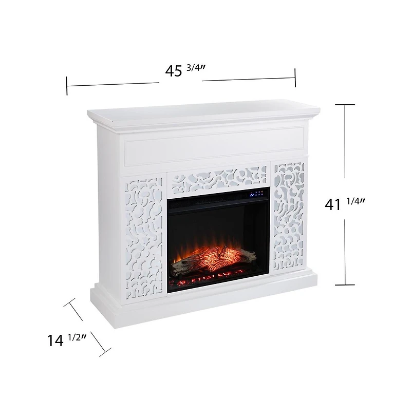 Augusta Home Wansford Color Changing Fireplace