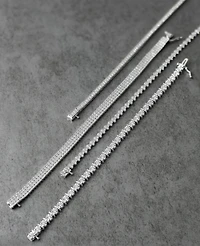 Macy's Diamond Tennis Bracelet (2 ct. t.w.) in Sterling Silver