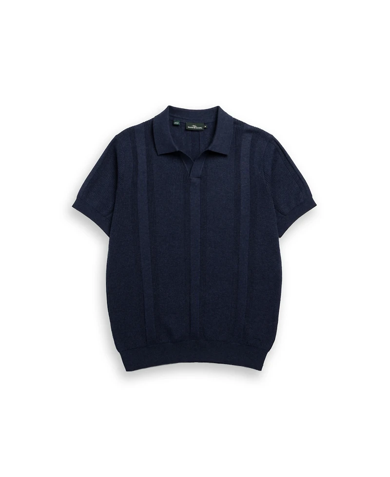 Rodd Gunn Men's Linwood Cotton Knitted Polo Shirt