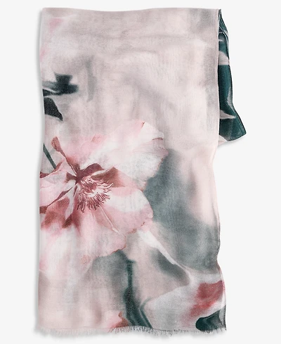 I.n.c. International Concepts Watercolor Mia Floral Oblong Scarf, Macy's Exclusive